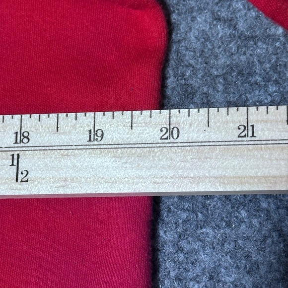 Vintage Logo 7 San Francisco 49ers V Neck Jersey T Shirt Womens Size XL Red Gold - Picture 6 of 10